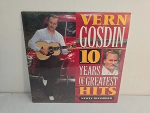 Sealed! VERN GOSDIN 10 Years of Greatest Hits Newly Recorded 1990 Record Club LP - Picture 1 of 4