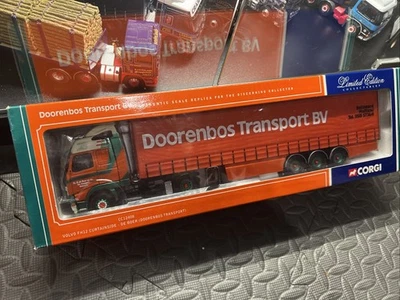 Corgi Volvo FH12 Curtainside Door de Boer Dorenbos Transport Scale 1:50 CC12408 - Image 1 of 2