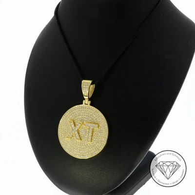 Wert 19.850,- Statement XT Brillant Anhänger 3,00 ct 750 / 18 Kt Gelb Gold xxyy - Bild 1 von 4