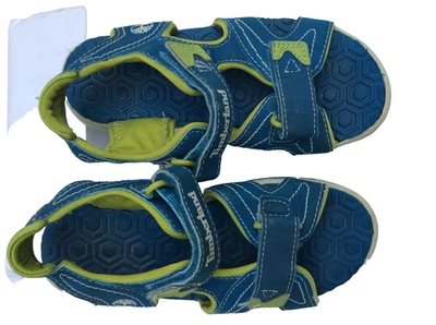 Timberland Children Sandals Shoes Size 12.5UK Blue Green Double Strap Open Toe - Image 1 of 4