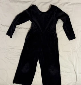 Tea Collection Very Velour Romper Girls Size 7 - Picture 1 of 3