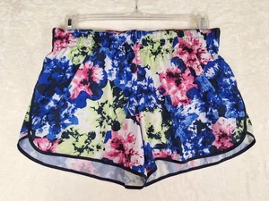 GAP Fit Women's Large Shirts Blue & Pink Sports Workout Athletic Running Lined - Picture 1 of 7