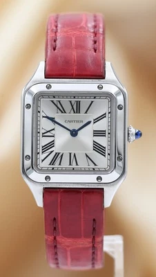 Cartier Santos Dumont Quarz 38x27,5mm WSSA0023 Original Papiere + Box - Bild 1 von 4