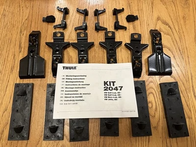 Thule Roof Rack Fit Kit 2047 For Volkswagen Mk4 Jetta Golf R32 GTI - Image 1 of 4