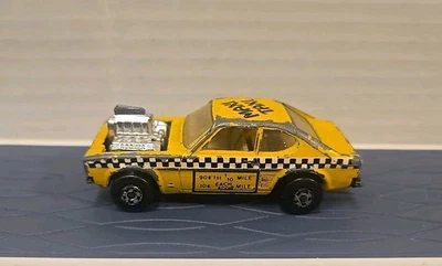 Maxi Taxi Lesney Matchbox Superfast Rolamatics No.72 Amarillo 1971 Hong Kong Foto 1 de 4