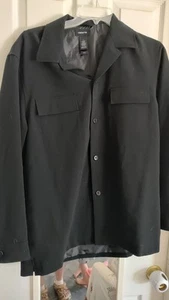 Women's Medium Black. Oversized Professional Light Jacket. Claiborne - Picture 1 of 4