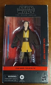 NIB Star Wars Black Series The Acolyte Jedi Master Sol figure 6" scale - Picture 1 of 3