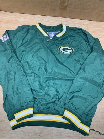 Vintage Green Bay Packers Sepell Out Starter Windbreaker Sz Youth Women Large Cover