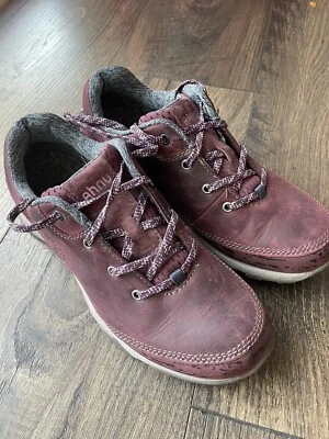 Ahnu Zapatos de Senderismo Para Mujer 6 Púrpura Azúcar Impermeable Sendero Caminar Tenis Foto 1 de 4