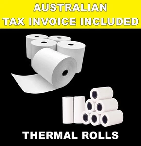 POS Thermal Paper Cash Receipt Rolls 57x34mm 57x40mm 57x57mm 80x80mm 57mm 80mm - Picture 1 of 5