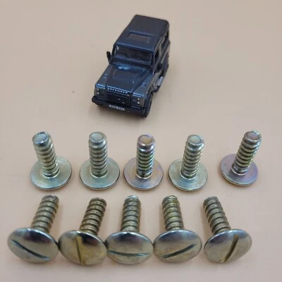 Land Rover Serie 2 2a 3 Juego de 10 tornillos de piso pieza OEM # 320045 Foto 1 de 3