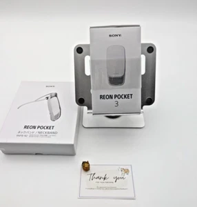 Sony REON POCKET 3 Wearable Thermo Device RNP-3/W & Neck band - Picture 1 of 11
