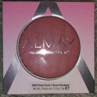 Almay Healthy Hue Blush #300 Pink Blush/Rose Mordant Hypoallergenic Cruelty Free - Image 1 of 4