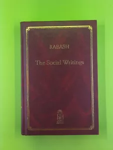 Rabash - The Social Writings Rabbi Baruch Ashlag 2011 Hardcover 1st Ed 1st Prnt - Imagen 1 de 6