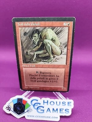 Sedge Troll Italian Beta FBB Miscut Off Center Mispriht MTG Magic *CCGHouse* - Image 1 of 4
