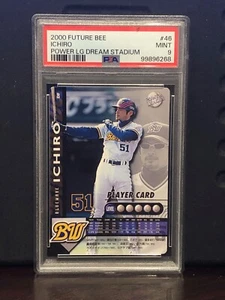 2000 FUTURE BEE POWER LEAGUE DREAM STADIUM #46 ICHIRO ROOKIE RC PSA 9 - Picture 1 of 4