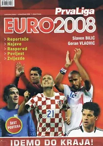 PRVA LIGA #SPECIAL EURO 2008 - CROATIAN FOOTBALL MAGAZINE cover MLADEN PETRIC - Picture 1 of 12