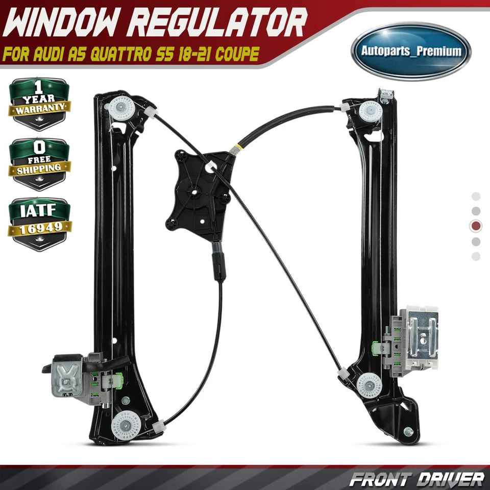 Front Left Power Window Regulator for Audi A5 Quattro S5 Coupe From 05/02/2018 - Image 1 of 4