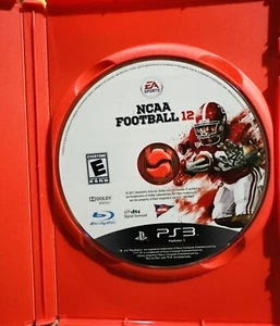 NCAA Football 12 (Sony PlayStation 3, 2011) PS3 probado solo funciona disco - Imagen 1 de 3