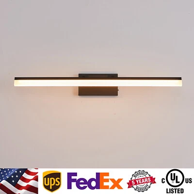Vanity Light 32" Dimmable 5CCT LED Black Wall Lamp for Bathroom Mirror Fixture - Image 1 of 4