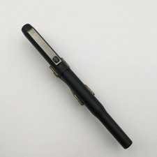 149 Parker 25 Fountain Pen Epoxy Matt Black Barrel NOS Made in UK