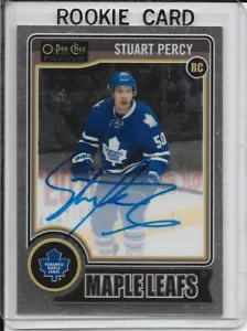 2014-15 O-Pee-Chee Platinum Stuart Percy Rookie Auto # RA-12 - Picture 1 of 2