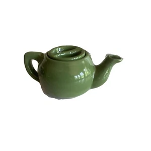 Mini 1 Cup Teapot Green Ceramic - Picture 1 of 6