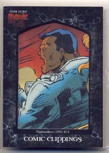 2023 Marvel Fleer Ultra Midnight Sons Comic Clippings CC60 33/40 Nightstalker 14 - Bild 1 von 2