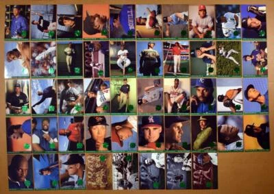 1994 Upper Deck Green Foil All Star Fanfest Jumbo 3-1/2" x 5" - U Pick FREE SHIP - Image 1 of 3