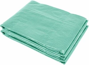 10x7x7FT Plastic Greenhouse Cover Replacement Waterproof for Hoop House 6 Window - Picture 1 of 9
