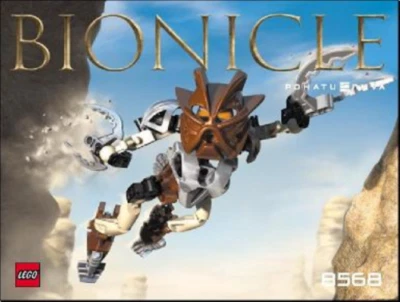 LEGO BIONICLE TOA NUVA SET # 8568 POHATU NUVA - Image 1 of 2