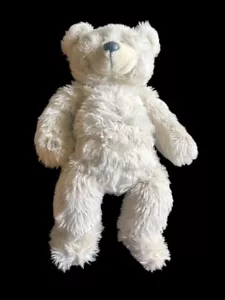 Oso de peluche Build-A-Bear blanco de 21" relleno de abrazos y buenos deseos - Imagen 1 de 6