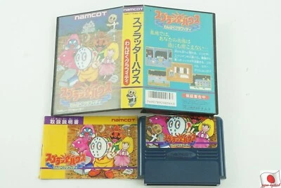 SPLATTER HOUSE Wanpaku Graffity NES namco Nintendo Famicom Box From Japan - Image 1 of 3