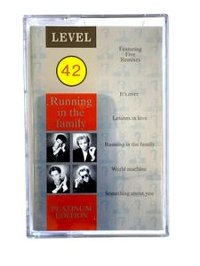 Level 42 - Running in The Family : Platinum Edition - Cassette - Lessons in Love - Picture 1 of 2