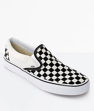kids chequered vans