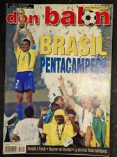 Don Balon #1394 2002 Mundial World Cup Brazil Brasil Pentacampeon - Excellent