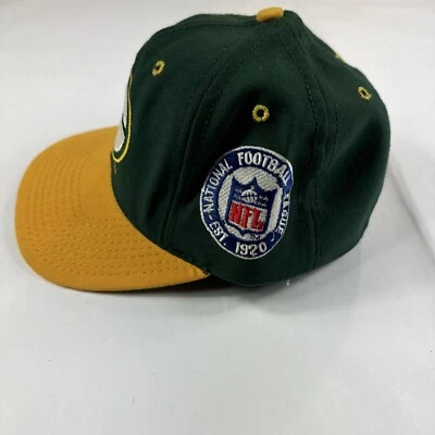 Gorra de béisbol ajustada de colección Starter Green Bay Packers talla 6 3/4 hecha en EE. UU. años 90 Y2K Foto 1 de 4