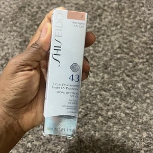 Shiseido Urban Environment Tinted UV Protector 43 Shade #3 - 30mL/1.1OZ Boxed - Picture 1 of 4