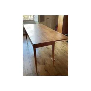 Figura Used Wooden Drop Leaf High Table, Cherry Wood - Picture 1 of 9