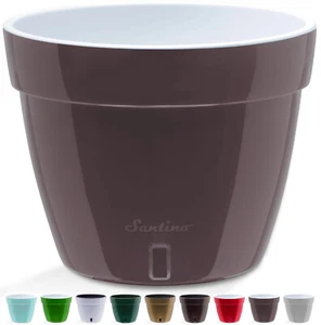 Blumentopf Selbstbewässernder ASTI Shade 6L Dochtsystem und Wasserstandsan - Bild 1 von 9