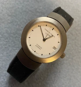 Iwc Porsche Design titan Automatic Uhr Läuft Perfekt ca.36mm ohne Krone gemessen - Bild 1 von 5
