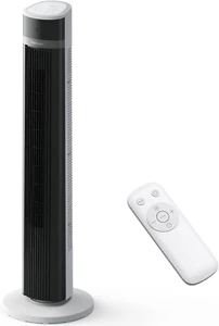 Pro Breeze Ventilatore a Torre Oscillante 100Cm - Potente Motore Da 45W. Con Tel - Zdjęcie 1 z 12