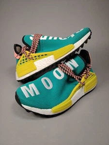 Talla 4.5 - Adidas Pharrell x NMD Human Race Trail Sun Glow - Imagen 1 de 8