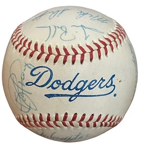 1988 Los Angeles Dodgers World Series Champs Team Signed Baseball Tommy Lasorda - Picture 1 of 8