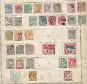 JAMAICA 1871-1929, QV & ARMS COLLECTION. 68 STAMPS. INCL. 1920 10/-, SG 89 - Picture 1 of 2