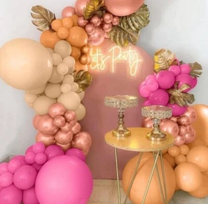 169 piece Balloon Arch Kit Garland Birthday Wedding Party Baby Shower Decoration - Picture 1 of 3