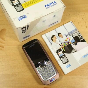 Rare Vintage Nokia 2610 Phone Brown In Box Vintage International TIM No Battery - Picture 1 of 3