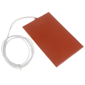 300W 220V 10x15cm Engine Oil Tank Silicone Heater Pad Rubber Heating Mat .j6 - Picture 1 of 12