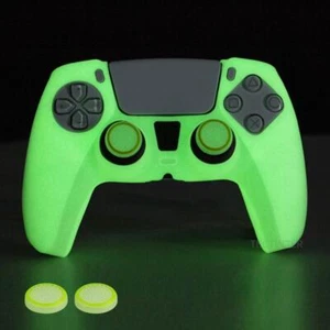 Nuova Custodia Silicone Controllo PS5 Luminosa Controller Skin Giochi Accessori Cover - Foto 1 di 24