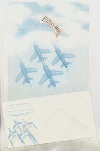 Letterhead & Envelope BLUE ANGELS U. S. United States NAVY Air Force STATIONERY - Picture 1 of 1